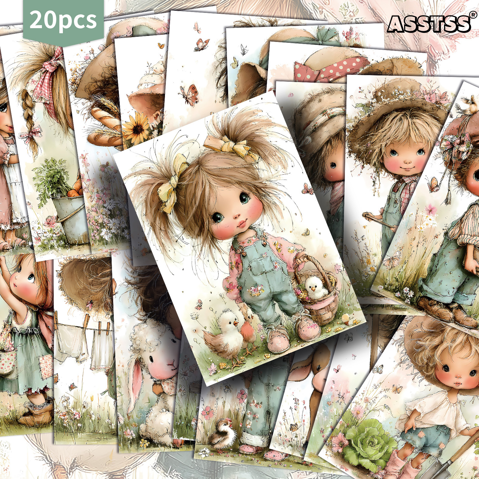 TEMU Ensemble de 20 cartes postales vintage assorties sur le thème de la rentrée scolaire pour garçons et filles, mesurant 4X6 pouces. Idéal pour les
