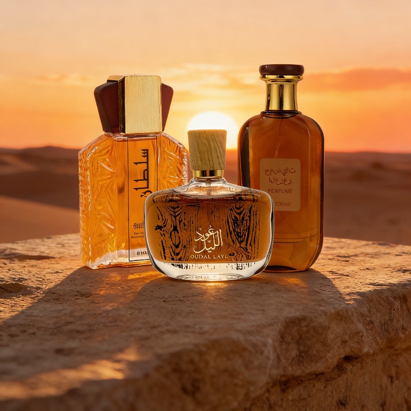 3 Bottles Of 100 Ml Each, Featuring A Floral Scent For Men, Suitable For All Genders, With A Long-lasting Romantic , Elegantly , Shaped, Ideal As A Holiday Present, And Perfect For Daily Wear
