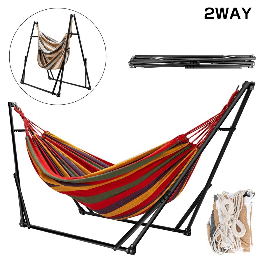 TEMU "sunpie" Hammock Free Standing Hammock Chair Hanger Rack Fabric Hammock Set Stand Hammock Stand Foldable Stand Indoor Outdoor Stylish Nap 2way