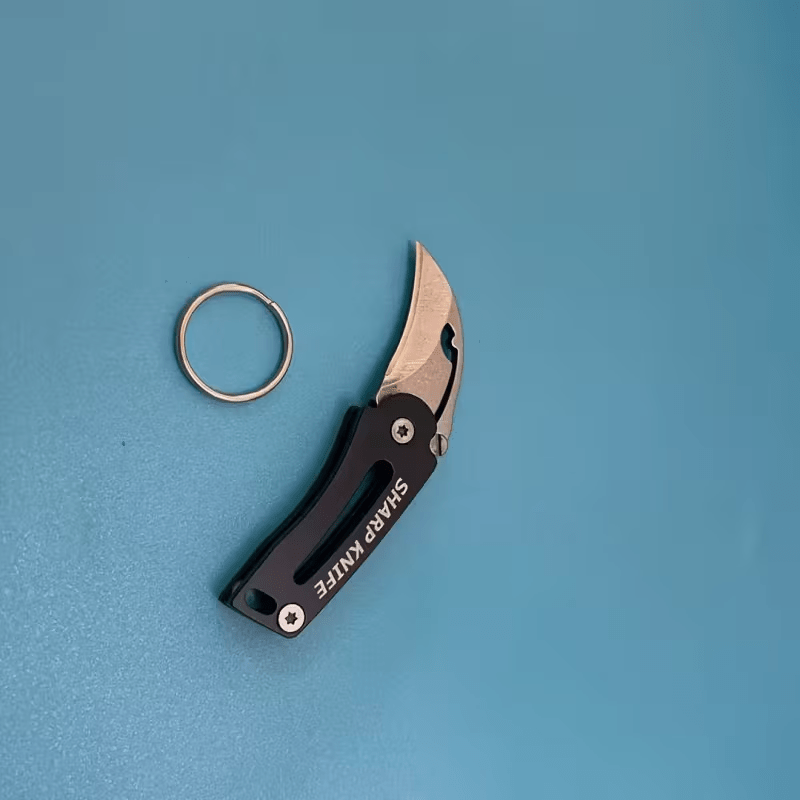Mini Folding Pocket Knife, Lightweight and Portable with Sharp Blade