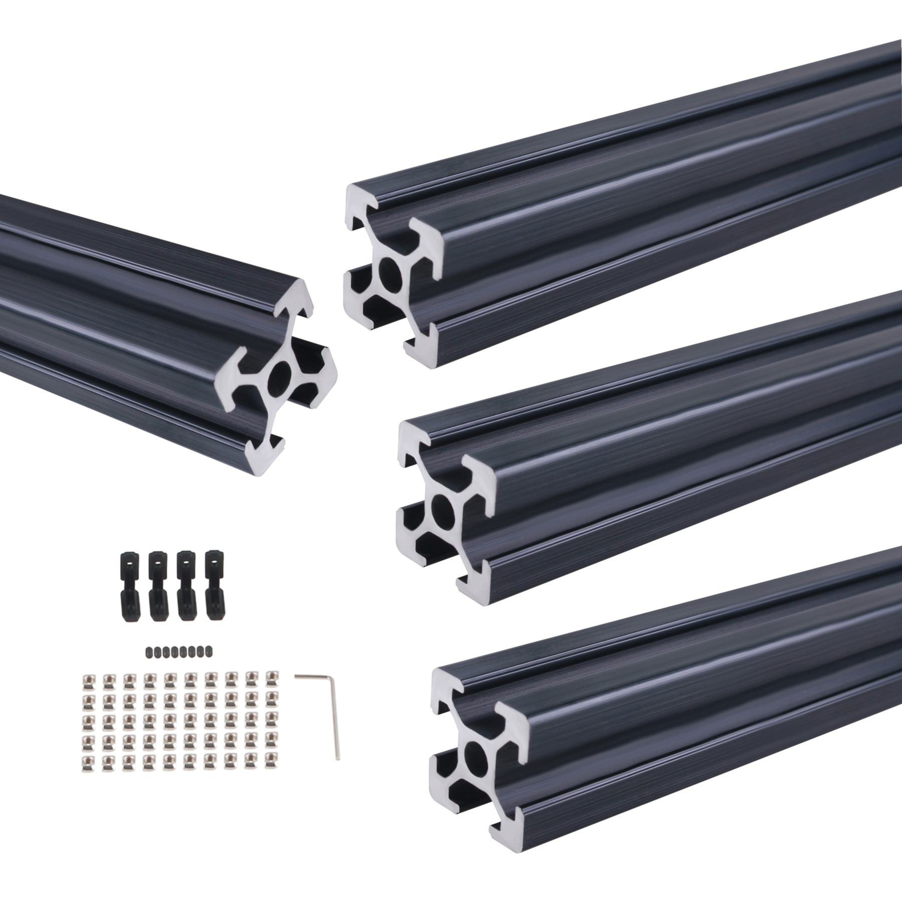4pcs 600mm 2020 Extrusion Profile- Rail For 3d Printer&