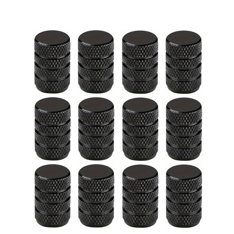 Image of Corrosion Resistant 3 Aluminum Alloy 12pcs Tire Valve Cover- Suitable For Cars, Trucks, Motorcycles, And Bicycles