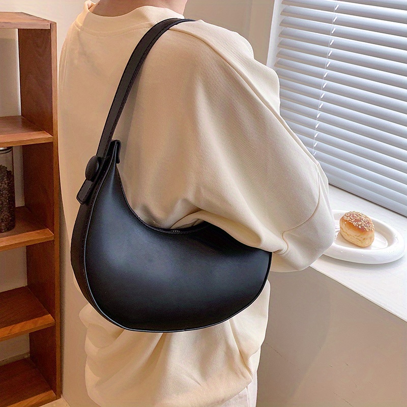 half moon bag sold on Temu United States