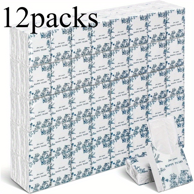 Image of Tears Tissue Bag Wedding Guest Tissue Bag, Travel Sizes, Bulk, Wedding Tissue Wedding Welcome Bag Essentials Filler (classic)