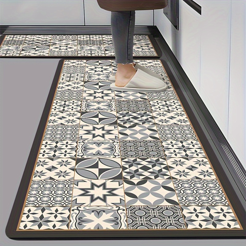 vintage diatomaceous mud mat super absorbent non     bathroom kitchen aisle and hotel use bathroom   decor   elegant flooring durable material hand wash only floor protector absorbent pad interior       Product details 4