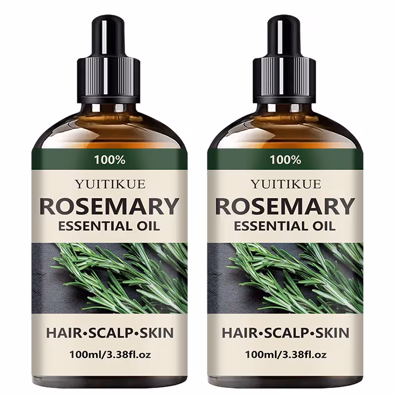 2pcs pure rosemary oil rich in and rosemary leaf oil it absorbs quickly and moisturizes the hair and rough hair texture gently prevents split ends Product details 10