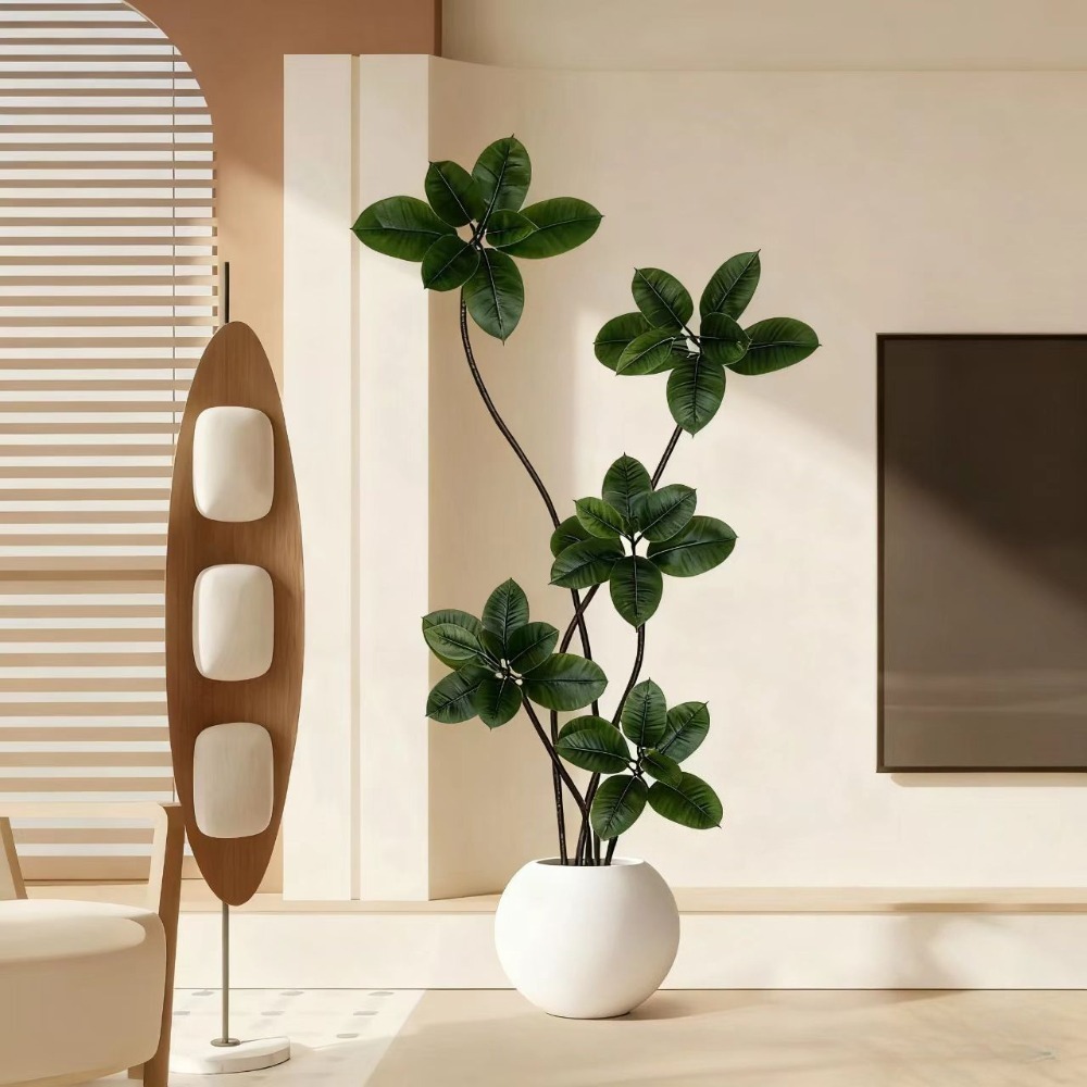 1pc a Large Imitation Rock Planter in Beige, Made of Weather-Resistant Plastic. This Sizable Floor Model Measures 40.01cm by 32.0cm And Is Perfect for Artificial Plants, Various Large Greenery