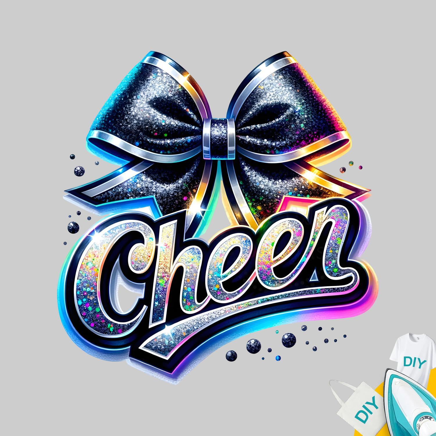 

Cheerleader Iron-on Transfer Decals - & Jacket Vinyl Patches, Washable & Fade-resistant, Party Outfits