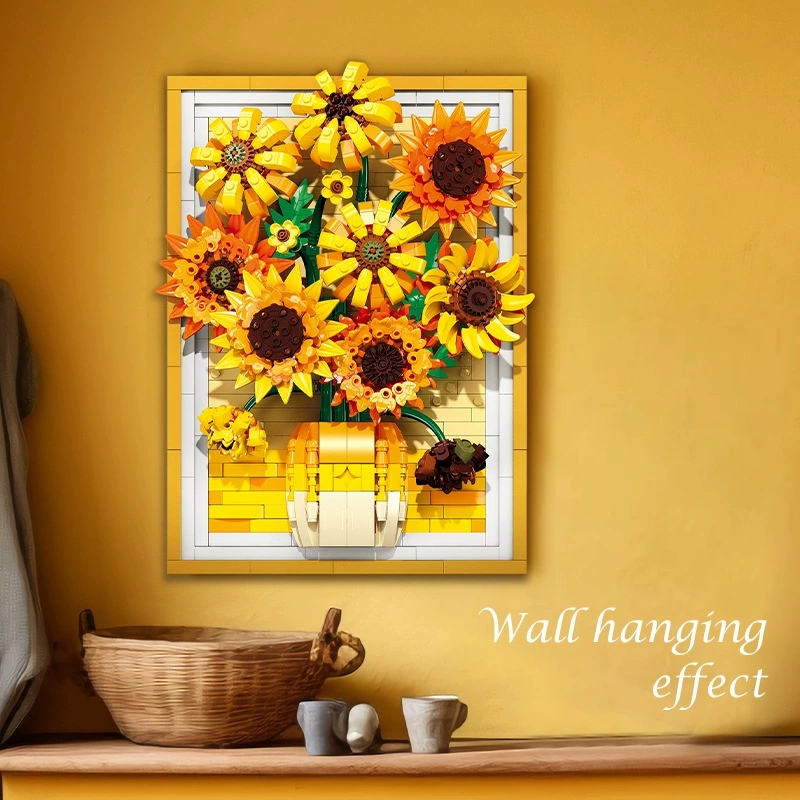 Sunflower Frame DIY Photo & Background Wall Decor Ornament