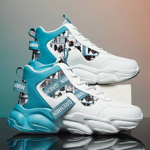 new high top trendy sports shoes