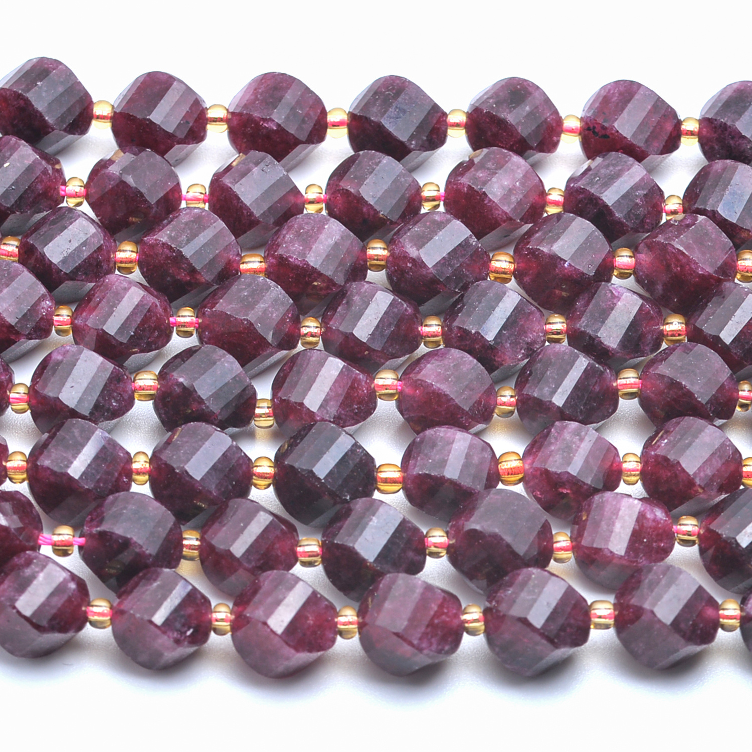 TEMU Perles de Naturel EFREY 6/8/10mm Perles de Rondes Adaptées à la Création de Bijoux, Bracelet à Soi-, Fabrication de Boucles d'Oreilles -