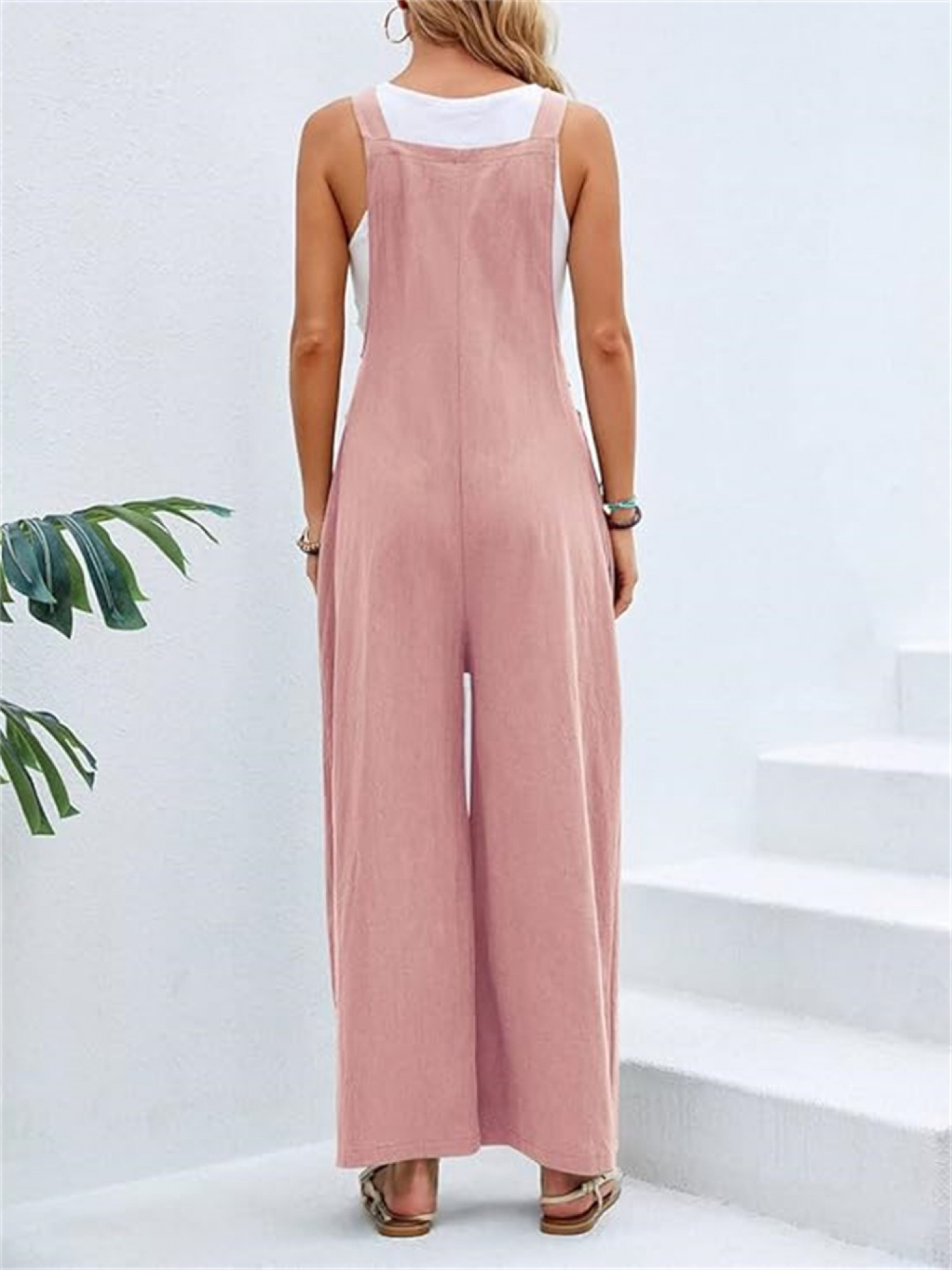 women's casual 2025 summer new loose clothing jumpsuit y2k