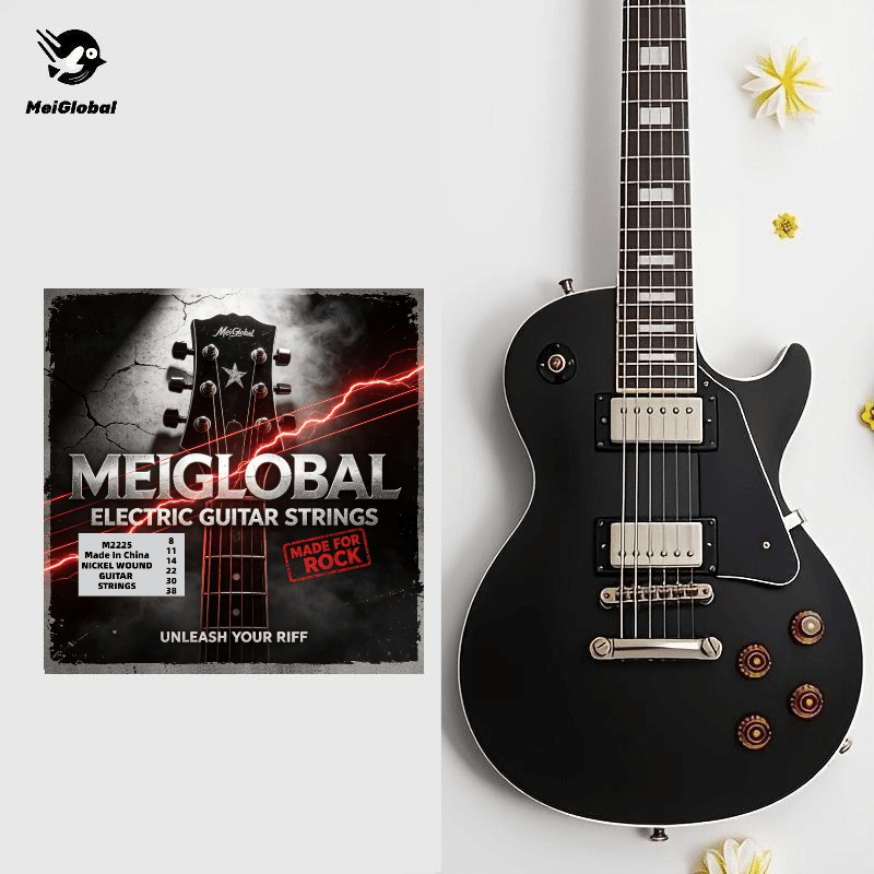 TEMU 6-string 008-038 , With String Gauges From Thinnest To Thickest: E-1.008, B-2.011, G-3.014, D-4.022, A-5.030, E-6.038, For Holiday Gifts