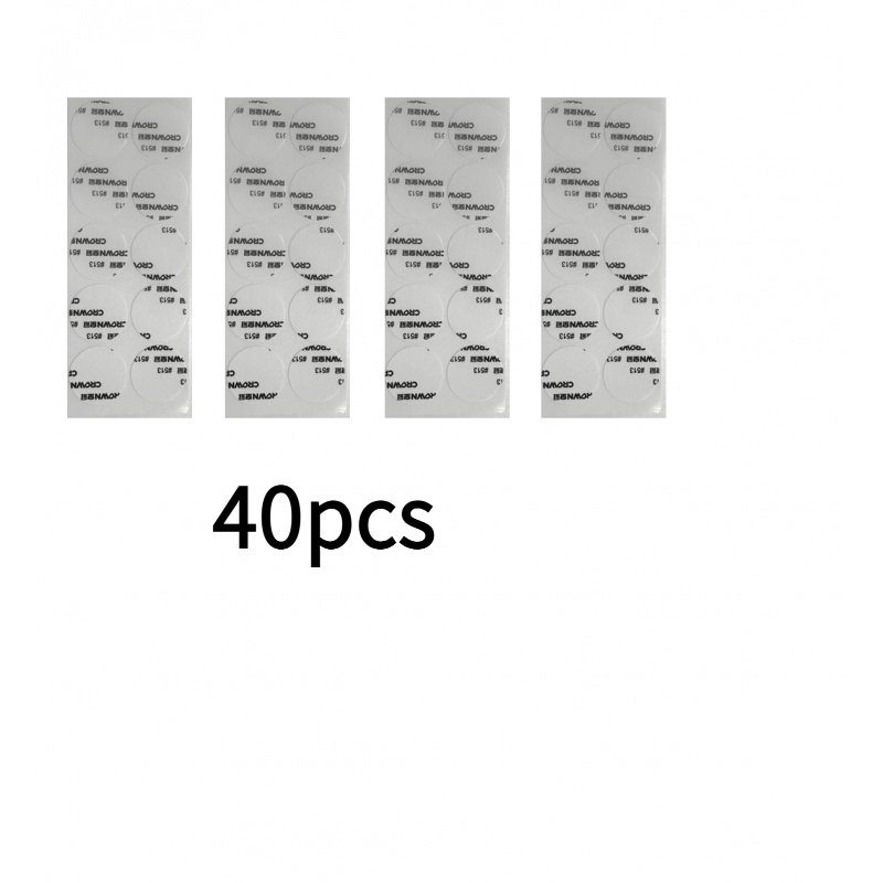 Image of 40pcs Non-slip Shoe Sole Stickers, With Double-sided Adhesive Tape, Paste Of The Shoe Sole, To The Shoe Upper, Prevent Foot Slippage And Displacement