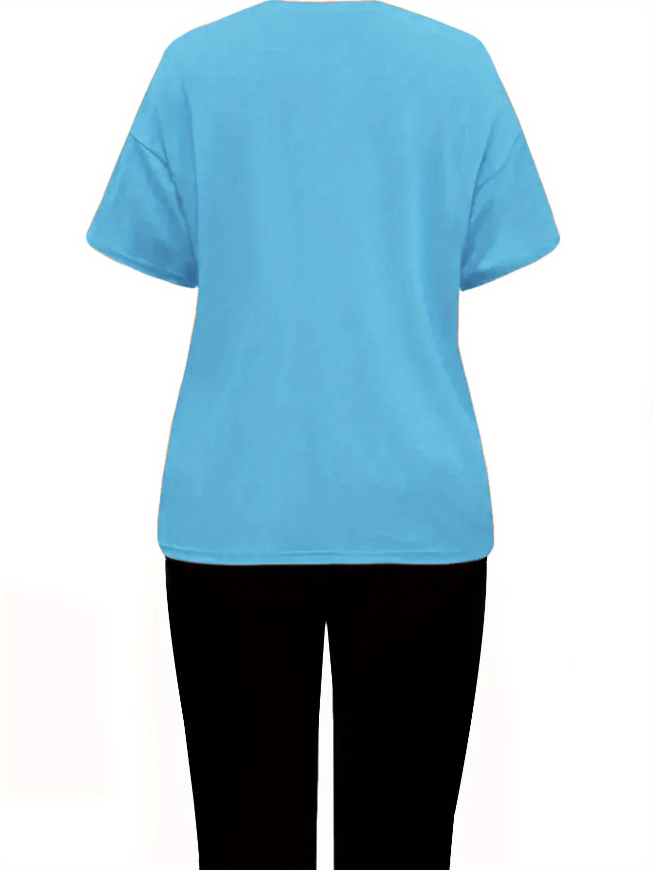 T-Shirt Femme Imprimé Papillon — Style Fleuri Printemps, été, automne et hiver - Ensemble mode femme à manches courtes avec imprimé papillon rimeur neuf. Tenue décontractée saisonnière, design ludique, costume stylisé, vêtements durables, lavable en machine, habillement féminin