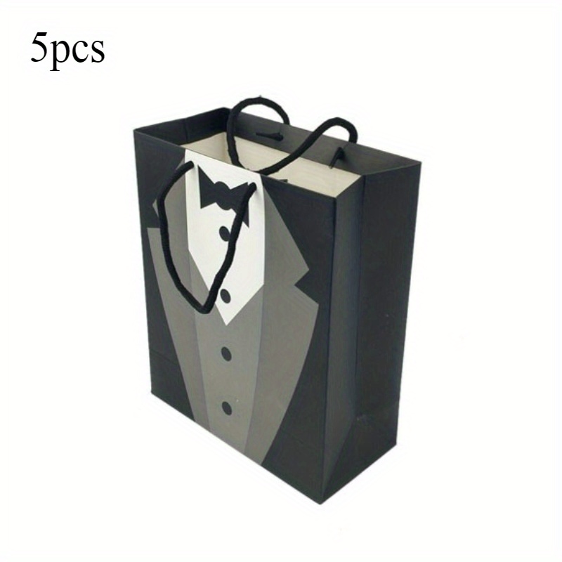 Geschenk für Sie/Ihn 5 Papierbeutel Geschenk Tragetasche Papierbeutel Kleid Handtasche Einkaufstasche…: retailer-supplied image