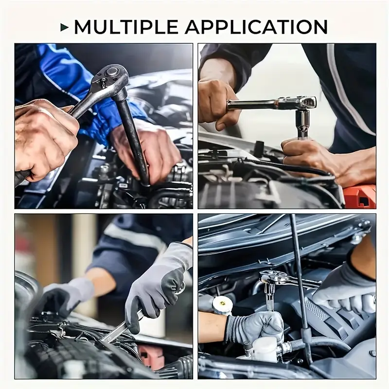 Universal Mechanic Tool Set - Professional Socket Auto Kit Universal Mechanic Tool Set - Professional Socket Auto Kit