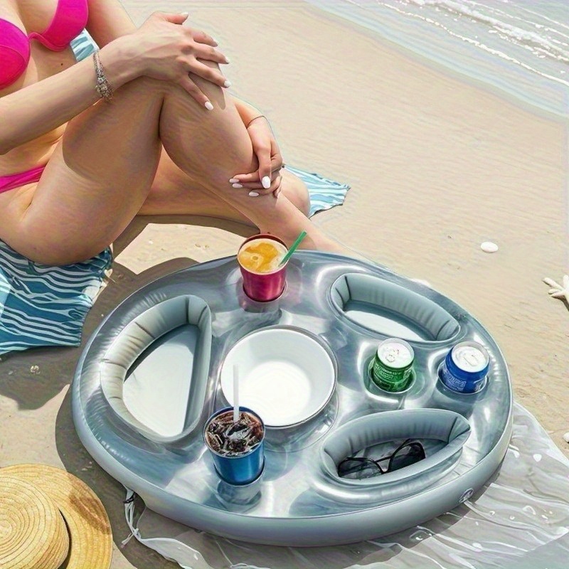 12 Stück Aufblasbare Wassermelonen-Untersetzer – Für Pool, Strand & Sommerpartys