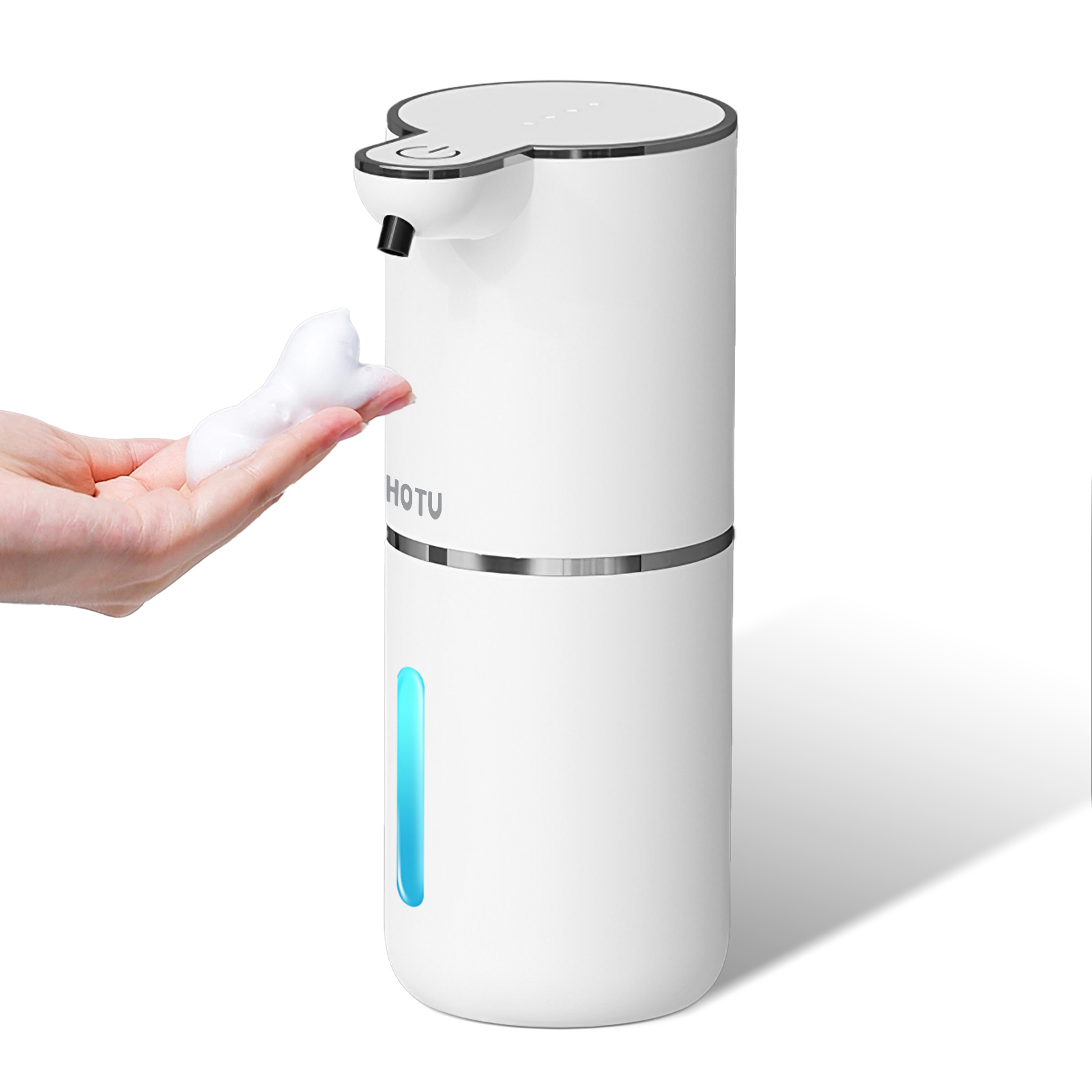 TEMU Upgraded Touchless Liquid/foaming Automatic Soap Dispenser, Usb Charging Electric Soap Dispenser, Wall Mounted, Desktop, Multifunctional,