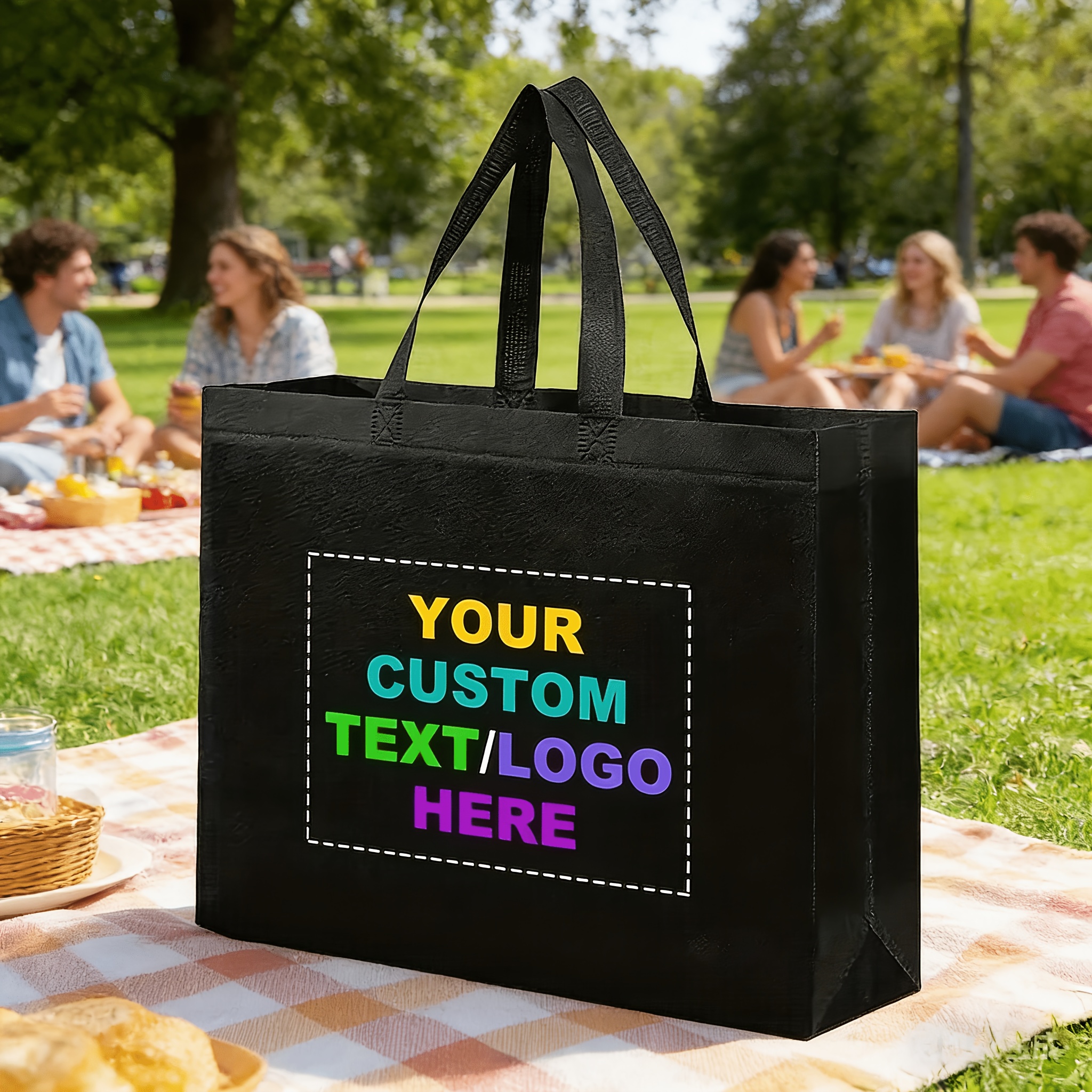 Customizable Non-Woven Fabric Bags for Gifting and Storage