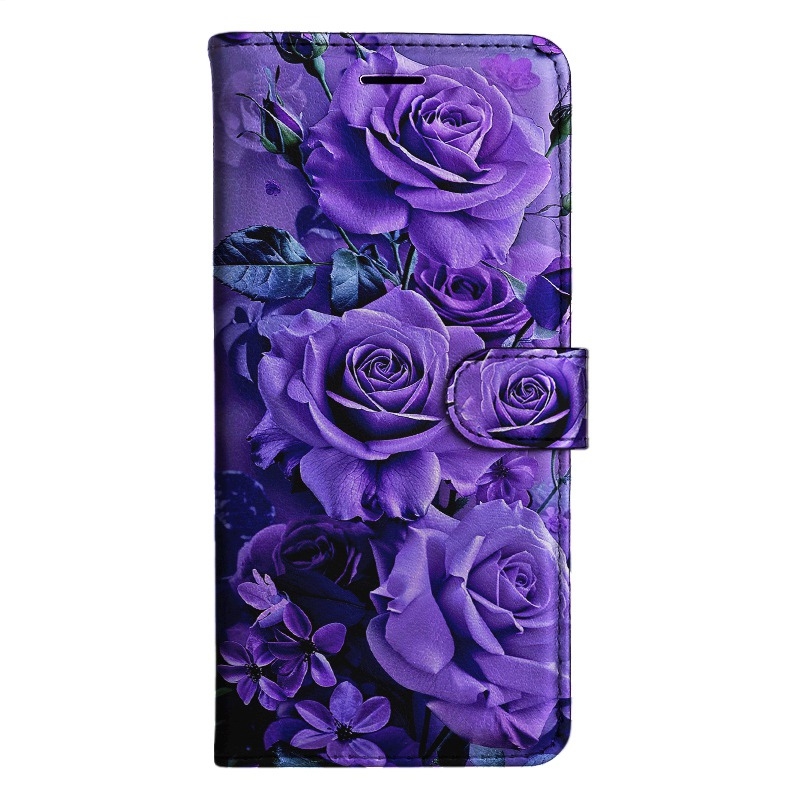 TEMU Phone Case: Purple Rose Flip Wallet Case For S8 S9 S10 A30s A50s Note 10 20 A10s A20s A51 A71 S20 A11 A31 S20 S21 A42 A12 M12 A32 A52s A72 A22