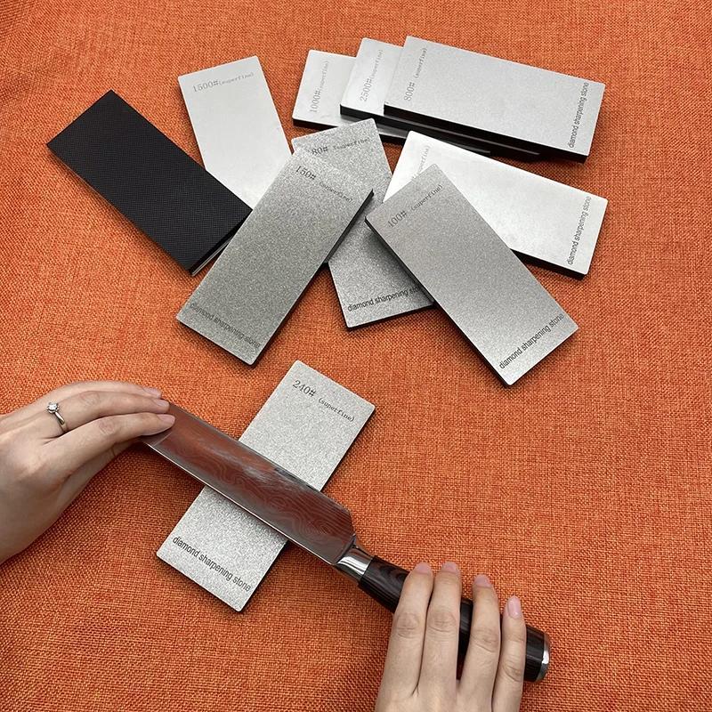 diamond sharpening stones for knives 1500 2000 2500 3000 professional metal whetstone system non electric for kitchen cutlery chefs tool for home and outdoor use details 4