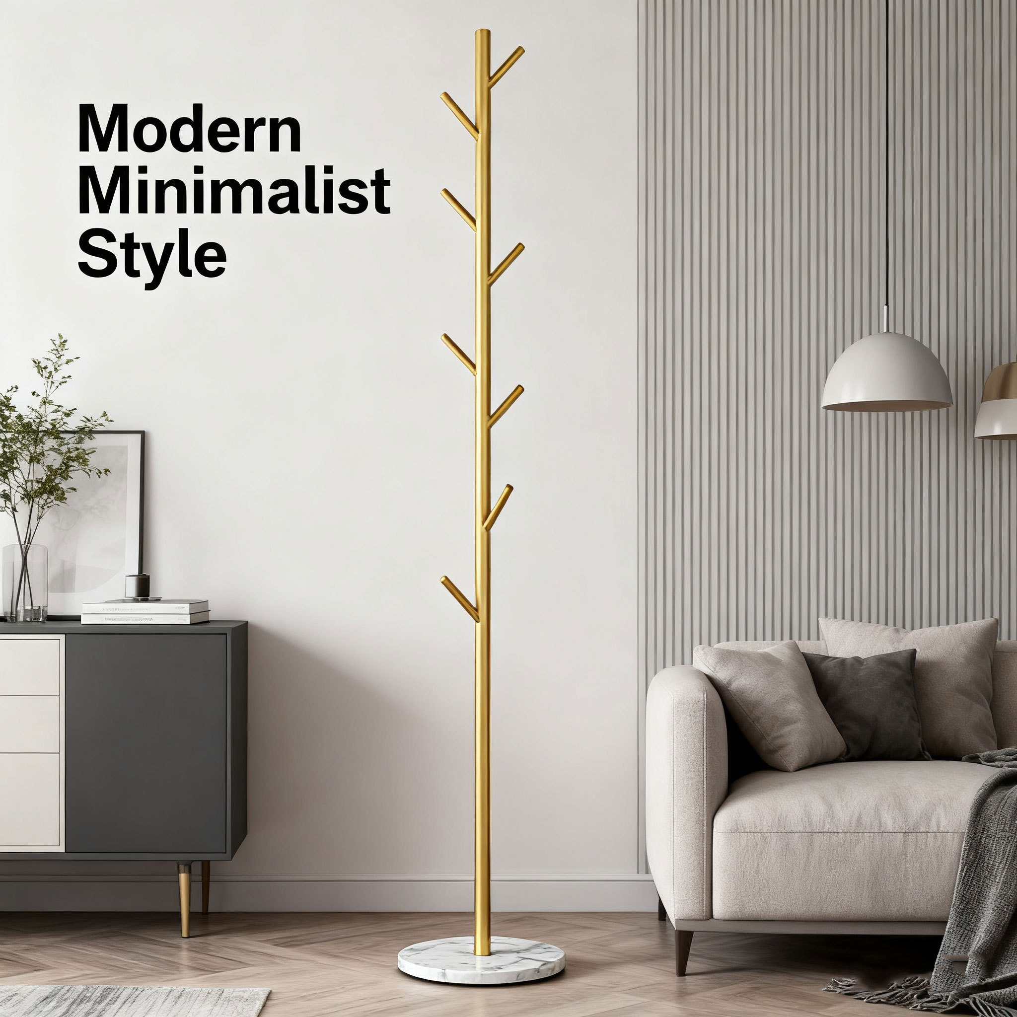 TEMU 170cm Marble Coat Stand, Minimalist Clothes Drying Stand, Floor-to-ceiling For Bedroom, Popular Online, Bag Hanger, Garment Rack, Home Category