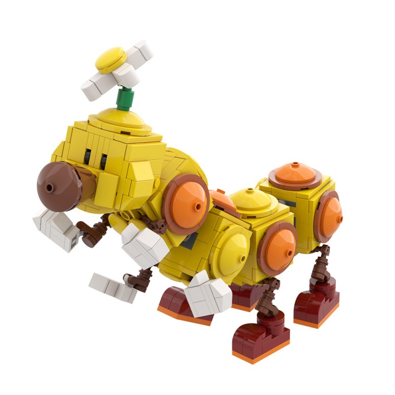 470pcs Cute Creature Display Model DIY Block Set, Fun Collectible Ornament