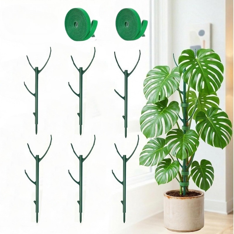 wavy plant stake sold on Temu United States