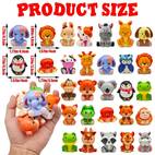gift for her him random 7 15 22pcs multi item party animal toys bulk kawaii mini squishies toys for stuffers birthday party giveaways suitable for halloween and christmas celebrations expanding soft toys