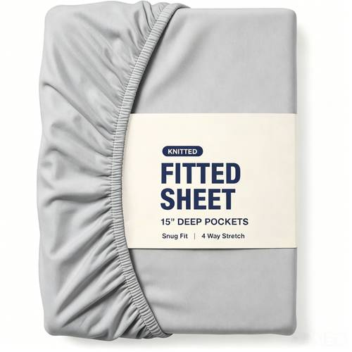 item picture 2200tc 360 elastic 40cm deep pocket fitted sheet non slip ultra soft warm microfiber fade shrink resistant machine washable 6 sizes single ks king sk