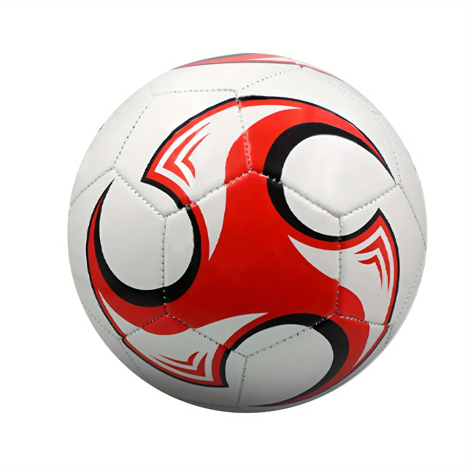 E-shop Fußball Größe 5, langlebig für Erwachsene - Hochwertig, geeignet für Training und Outdoor-Spiele. Klassische Farben, maschinell genähtes