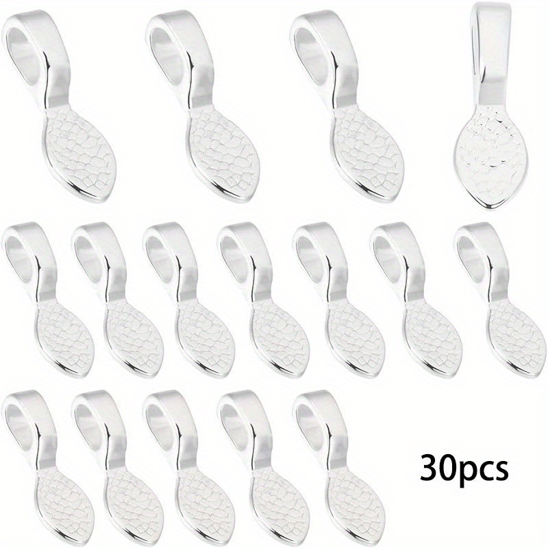 TEMU 30pcs Silvery Alloy Pendant Small Shovel Handmade Pendant Bracelet Necklace Handmade Art Additions Pendant