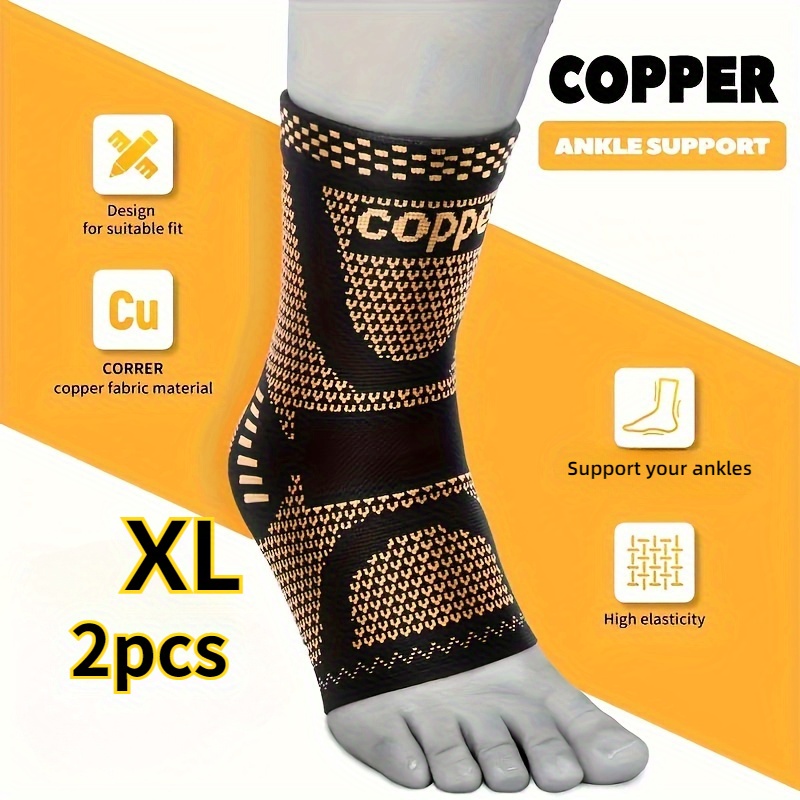 2pcs Set Of Ankle Braces Featuring Adjustable Compression Ankle Covers, Designed To Provide Support For Your Ankles During Athletic Activities