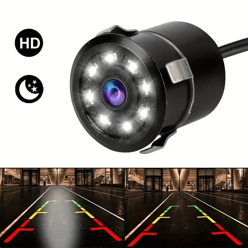 camera de spate pentru mașină skshicpc,   8 lumini led, vedere nocturnă clară, ușor de instalat, ocupă spațiu, stil - potrivit pentru sedane, suv-uri, camionete - nu necesită baterii. Detaliile articolului 0