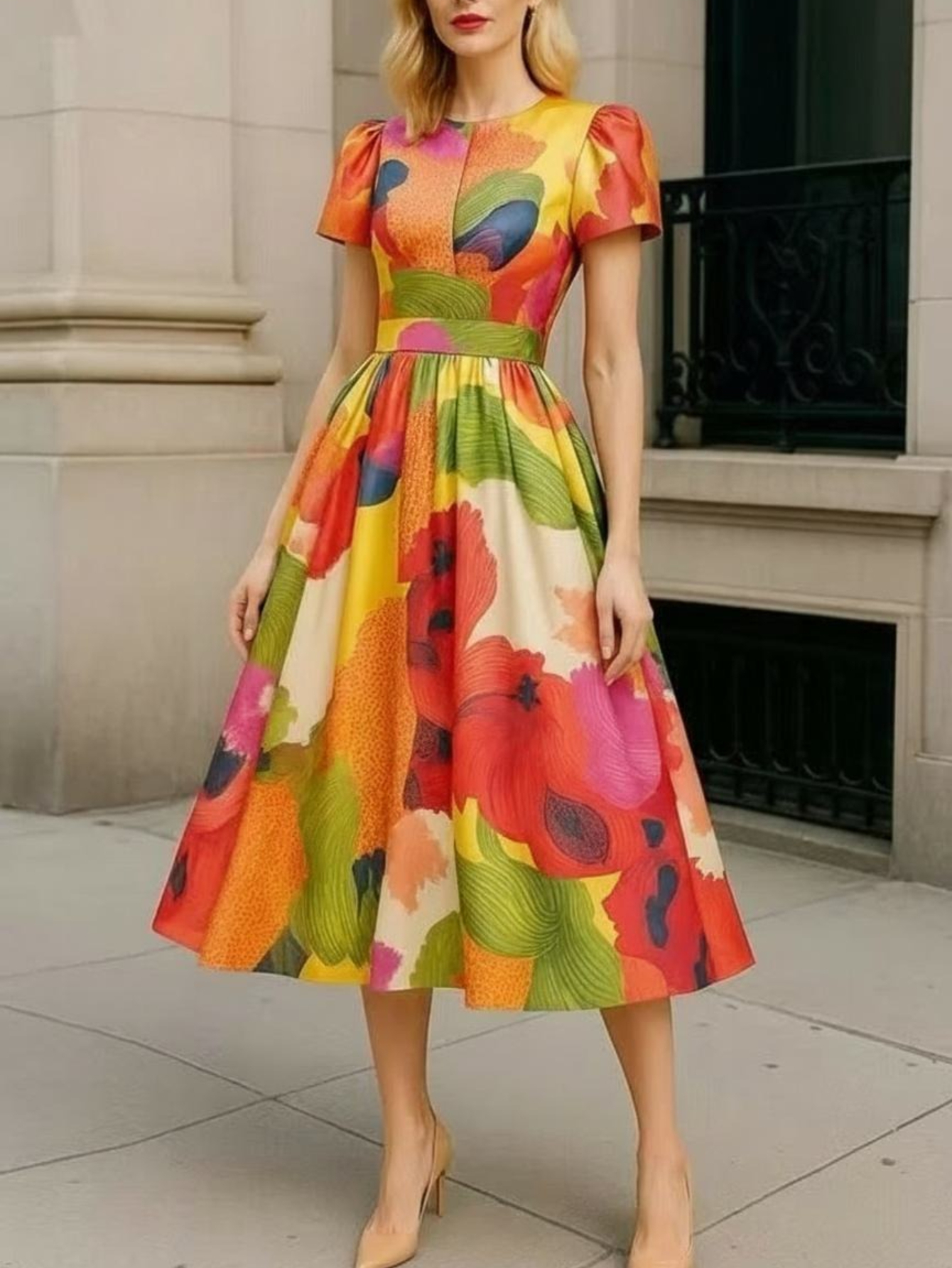 classic dress sold on Temu United States