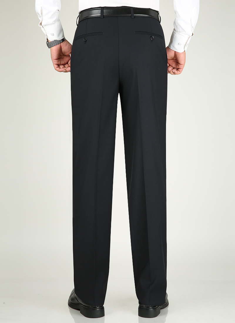High-End Velvet Men'S Casual Pants Spring And Autumn Business Straight Stretch Slim Fit Non-Iron Formal Trousers Commuting Long Pants