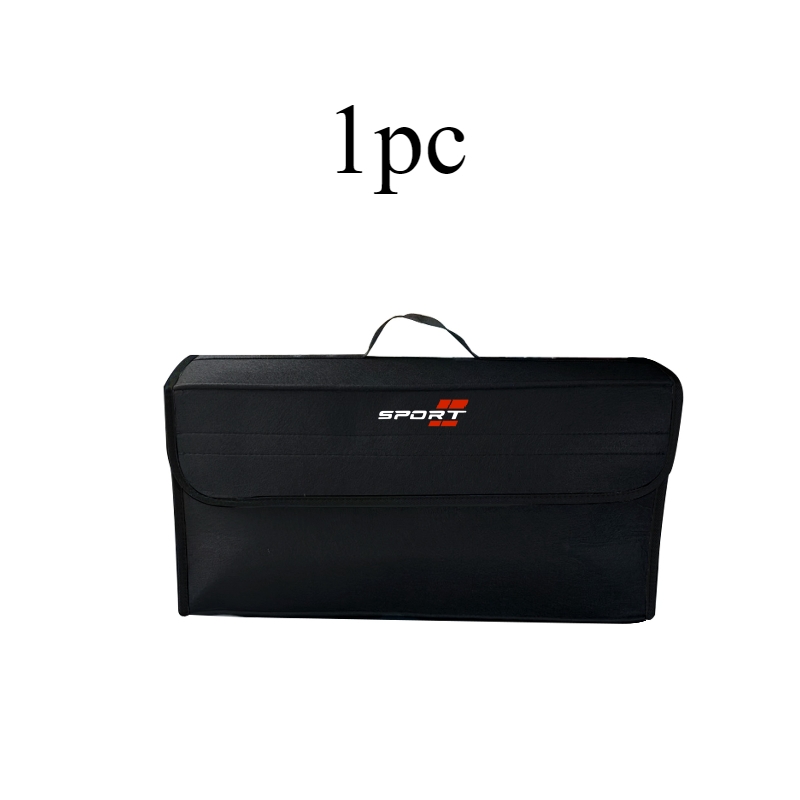 Image of Sports Car Felt Storage Box For Car, , Folding Non-slip Compartment Luggage Storage Box Tool Car, Travel Storage Bag, Family Car For Most Sports Cars, Outdoor Products.