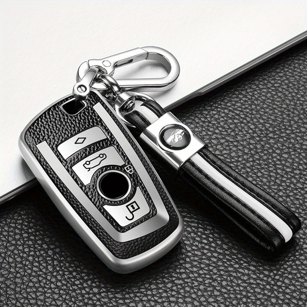 TEMU For 1 3 F20 F30 G20 F31 F34 F10 G30 F11 X3 F25 X4 I3 M3 M4 Car Key Case Additions Tpu Car Key Case Keychain Set