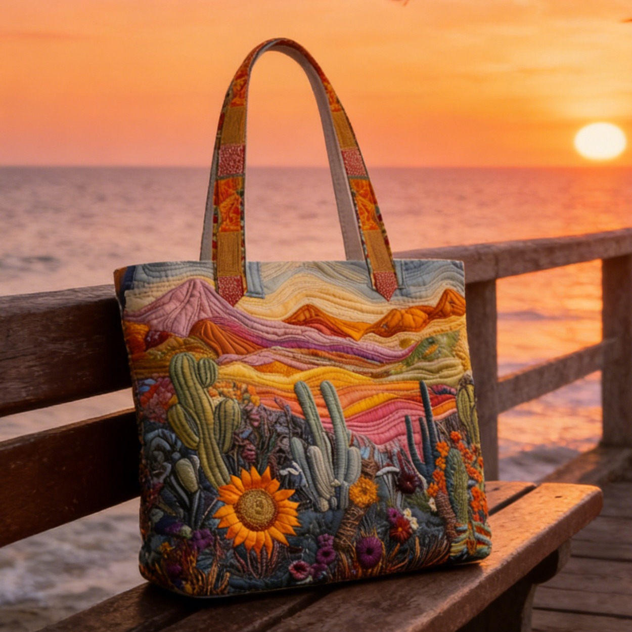 quilted bag sold on Temu United States