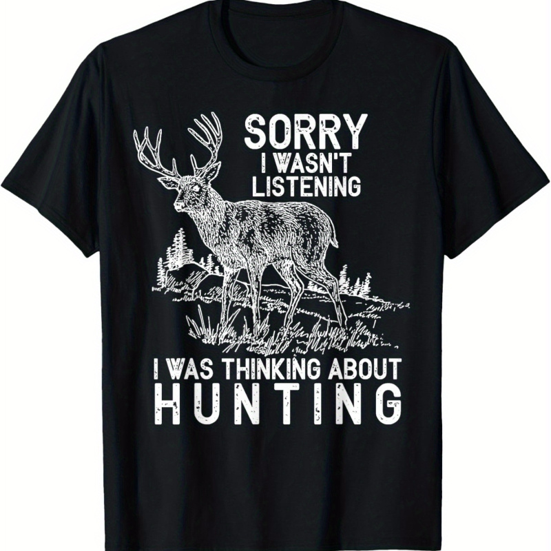 

Funny - Deer Shirt Gift T-shirt Summer Comfortable Casual Short Sleeve T-shirt