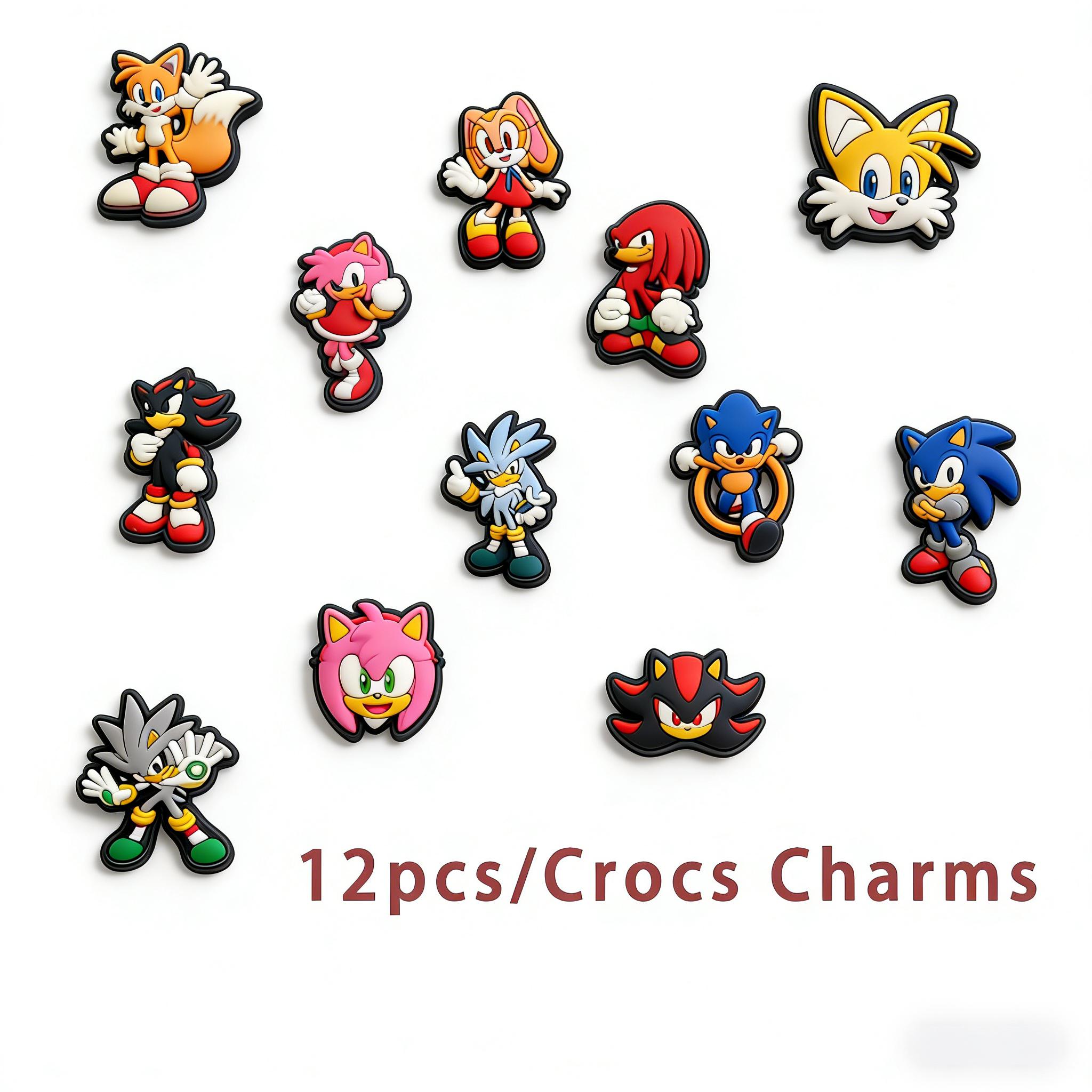 12pcs Clogs Shoe Charms, Clogs Decorations,