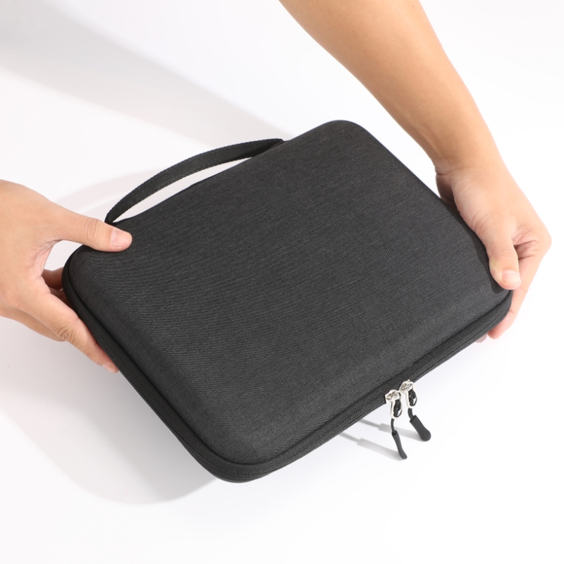 TEMU Opbergtas Geschikt voor Tablets, Laptops en Computers tot 12 Inch, Compatibel met Opslagcapaciteit en Binnenvakken