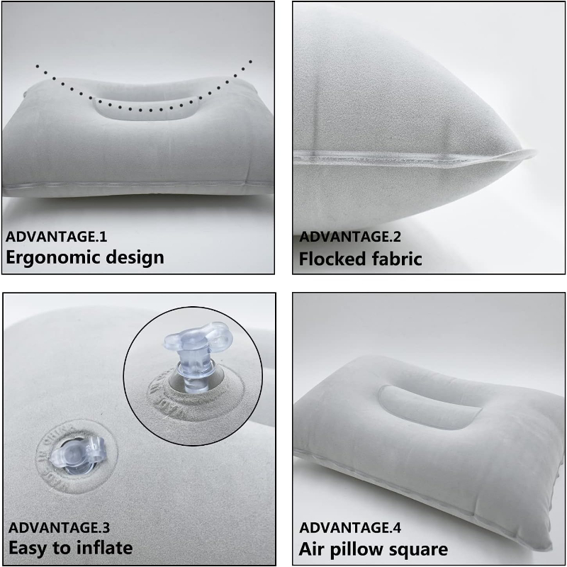 4 Pack Ultralight Inflatable Camping Pillow Set
