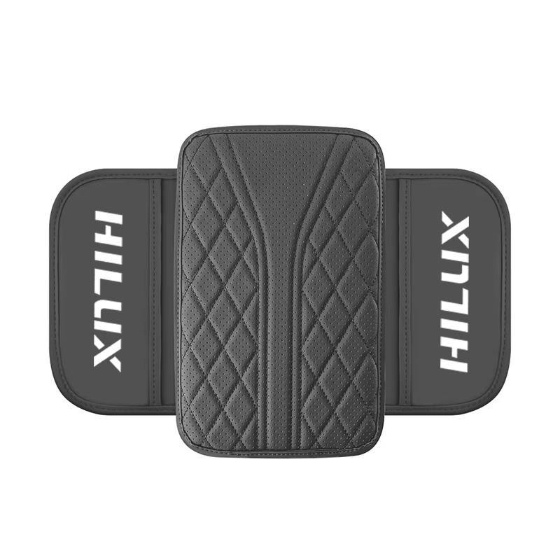 TEMU Para HILUX 1pc Bolsa de Almacenamiento para Consola Central de Coche - Material Rectangular de Cuero Sintético - de - Duradera y Resistente al -