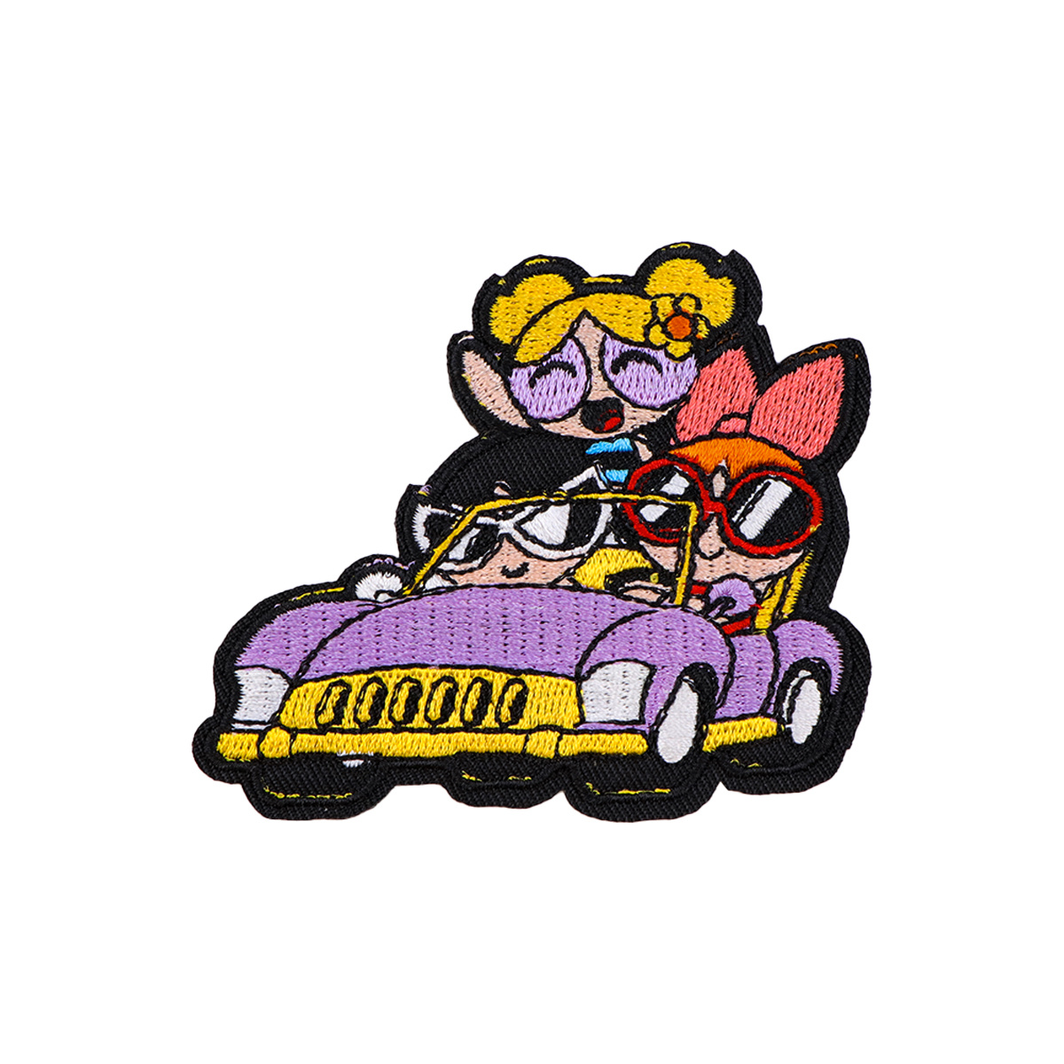 TEMU Patch Cartoon per Abbigliamento, Applicazione Ricamata da Stirare o Cucire, Adesivo in Tessuto , Accessori Fai da Te per Abbigliamento