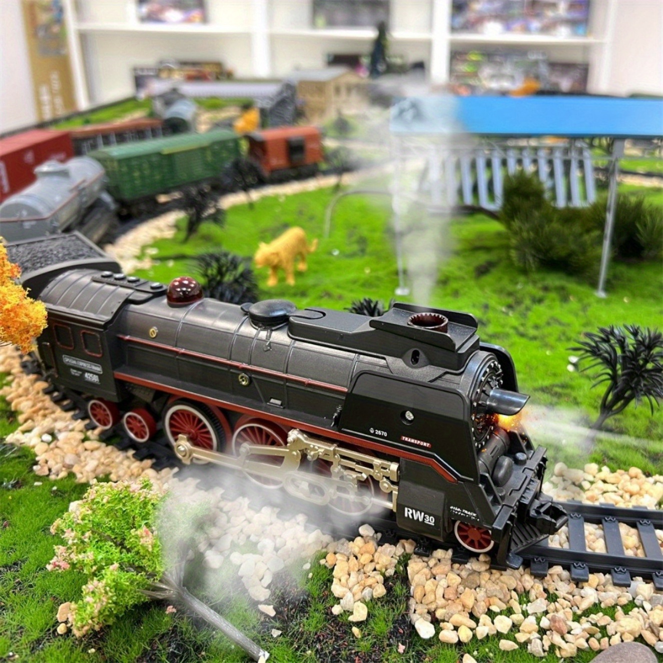 Must - Buy! The 625BY Vintage Train, with Its Deluxe Lighting And Sound Effects, Tops The List Of Birthday Gifts for Kids Aged 3 And Up