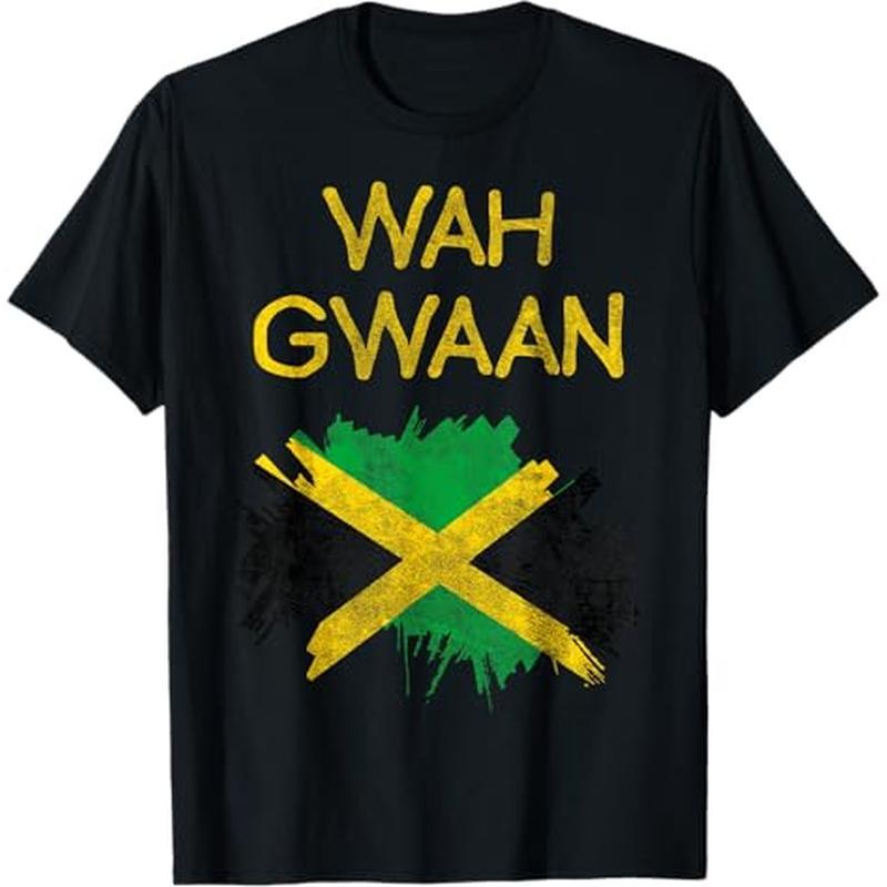 

Wah Gwaan Jamaica T-, 100% , Halloween Christmas For Men Women , S-xxxl,