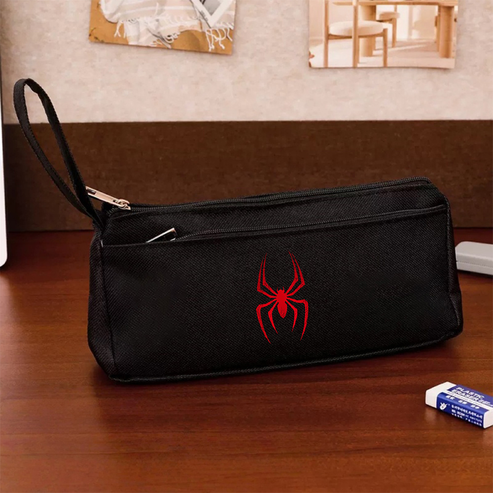 TEMU 1pc Portalápices Tendencia Diseño - Estuche de Almacenamiento , Adecuado para , de Almacenamiento Neutra de Género, Plegable, Estuche de Lápices