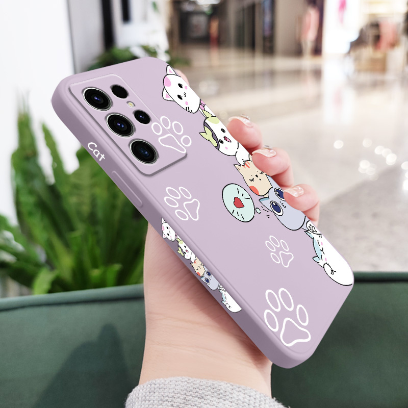 TEMU Phone Case - Stacked Side Pussycat Phone Case For For Galaxy S26 Cover